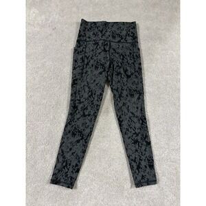 Athleta Salutation‎ Stash Pocket II Printed 7/8 Tight Women's Xs EUC